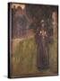 Portrait of Miss Clementine Anstruther-Thomson-John Singer Sargent-Stretched Canvas