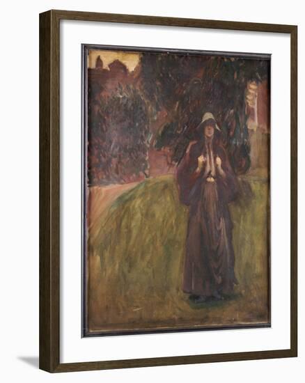 Portrait of Miss Clementine Anstruther-Thomson-John Singer Sargent-Framed Giclee Print