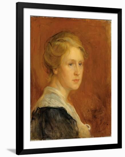 Portrait of Miss Constance Ellen Guinness, 1902-Philip Alexius De Laszlo-Framed Giclee Print