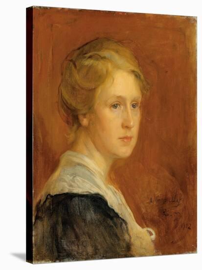 Portrait of Miss Constance Ellen Guinness, 1902-Philip Alexius De Laszlo-Stretched Canvas