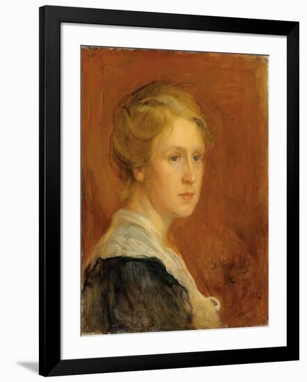 Portrait of Miss Constance Ellen Guinness, 1902-Philip Alexius De Laszlo-Framed Giclee Print