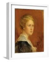 Portrait of Miss Constance Ellen Guinness, 1902-Philip Alexius De Laszlo-Framed Giclee Print