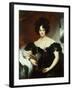 Portrait of Miss Craigie Later Mrs.Reid, 1751 (Oil on Canvas)-Allan Ramsay-Framed Giclee Print