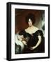 Portrait of Miss Craigie Later Mrs.Reid, 1751 (Oil on Canvas)-Allan Ramsay-Framed Giclee Print