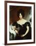 Portrait of Miss Craigie Later Mrs.Reid, 1751 (Oil on Canvas)-Allan Ramsay-Framed Giclee Print