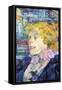 Portrait of Miss Dolly-Henri de Toulouse-Lautrec-Framed Stretched Canvas