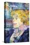 Portrait of Miss Dolly-Henri de Toulouse-Lautrec-Stretched Canvas