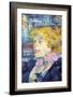 Portrait of Miss Dolly-Henri de Toulouse-Lautrec-Framed Art Print