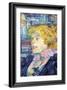 Portrait of Miss Dolly-Henri de Toulouse-Lautrec-Framed Art Print