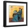 Portrait Of Miss Dora Wheeler-William Merritt Chase-Framed Premium Giclee Print