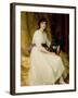 Portrait of Miss Dorothy Dicksee-Frank Bernard Dicksee-Framed Giclee Print