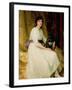 Portrait of Miss Dorothy Dicksee-Frank Bernard Dicksee-Framed Giclee Print