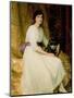 Portrait of Miss Dorothy Dicksee-Frank Bernard Dicksee-Mounted Giclee Print