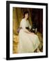 Portrait of Miss Dorothy Dicksee-Frank Bernard Dicksee-Framed Giclee Print