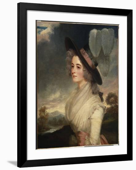 Portrait of Miss Elizabeth Beresford, Half Length-John Hoppner-Framed Giclee Print