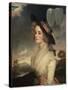 Portrait of Miss Elizabeth Beresford, Half Length-John Hoppner-Stretched Canvas