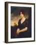 Portrait of Miss Frances Vinicombe, 1790S-John Opie-Framed Giclee Print