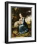 Portrait of Miss Frances Warren-Joseph Wright-Framed Giclee Print