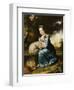 Portrait of Miss Frances Warren-Joseph Wright-Framed Giclee Print