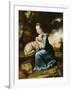 Portrait of Miss Frances Warren-Joseph Wright-Framed Giclee Print