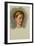 Portrait of Miss Isabella Waugh, study-William Holman Hunt-Framed Giclee Print