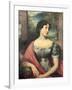 Portrait of Miss Jane Puxley, 1826-John Linnell-Framed Giclee Print