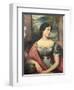 Portrait of Miss Jane Puxley, 1826-John Linnell-Framed Giclee Print