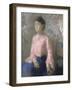 Portrait of Miss Jeanne Chaîne, 1903-Odilon Redon-Framed Giclee Print