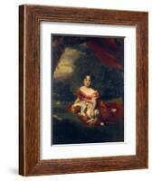 Portrait of Miss Julia Beatrice Peel-Thomas Lawrence-Framed Giclee Print