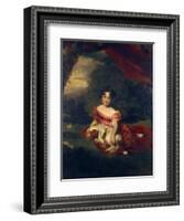 Portrait of Miss Julia Beatrice Peel-Thomas Lawrence-Framed Giclee Print