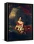 Portrait of Miss Julia Beatrice Peel-Thomas Lawrence-Framed Stretched Canvas