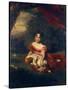 Portrait of Miss Julia Beatrice Peel-Thomas Lawrence-Stretched Canvas