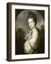 Portrait of Miss Juliet Langton Standing, Half Length, 1764-Sir Joshua Reynolds-Framed Giclee Print