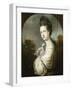 Portrait of Miss Juliet Langton Standing, Half Length, 1764-Sir Joshua Reynolds-Framed Giclee Print