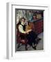 Portrait of Miss Lily Walton by Suzanne Valadon, 1922-null-Framed Giclee Print