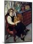 Portrait of Miss Lily Walton by Suzanne Valadon, 1922-null-Mounted Giclee Print