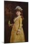 Portrait of Miss Margaret Millais, 1883 (Oil on Canvas)-John Everett Millais-Mounted Giclee Print