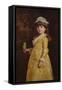 Portrait of Miss Margaret Millais, 1883 (Oil on Canvas)-John Everett Millais-Framed Stretched Canvas