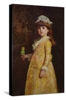 Portrait of Miss Margaret Millais, 1883 (Oil on Canvas)-John Everett Millais-Stretched Canvas