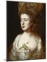 Portrait of Miss Mary Gainsborough, Later Mrs. Fischer, the Artist's Daughter-Thomas Gainsborough-Mounted Giclee Print