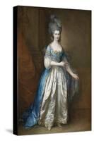 Portrait of Miss Read, Later Mrs William Villebois, Ca 1776-Thomas Gainsborough-Stretched Canvas