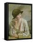 Portrait of Miss Sinclair-Sir William Orpen-Framed Stretched Canvas