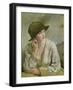 Portrait of Miss Sinclair-Sir William Orpen-Framed Giclee Print