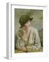 Portrait of Miss Sinclair-Sir William Orpen-Framed Giclee Print