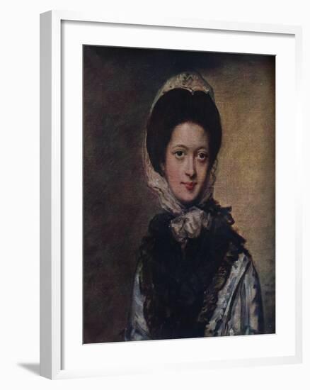 'Portrait of Miss Singleton', c1769, (1910)-Thomas Gainsborough-Framed Giclee Print