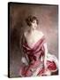 Portrait of Mlle. De Gillespie, La Dame De Biarritz, 1912-Giovanni Boldini-Stretched Canvas