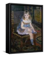 Portrait of Mlle, Georgette Charpentier, 1876-Pierre-Auguste Renoir-Framed Stretched Canvas