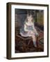 Portrait of Mlle. Georgette Charpentier, 1876-Pierre-Auguste Renoir-Framed Giclee Print