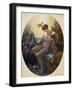 Portrait of Mlle, Lange as Danae, 1799-Anne-Louis Girodet de Roussy-Trioson-Framed Giclee Print