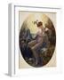 Portrait of Mlle, Lange as Danae, 1799-Anne-Louis Girodet de Roussy-Trioson-Framed Giclee Print